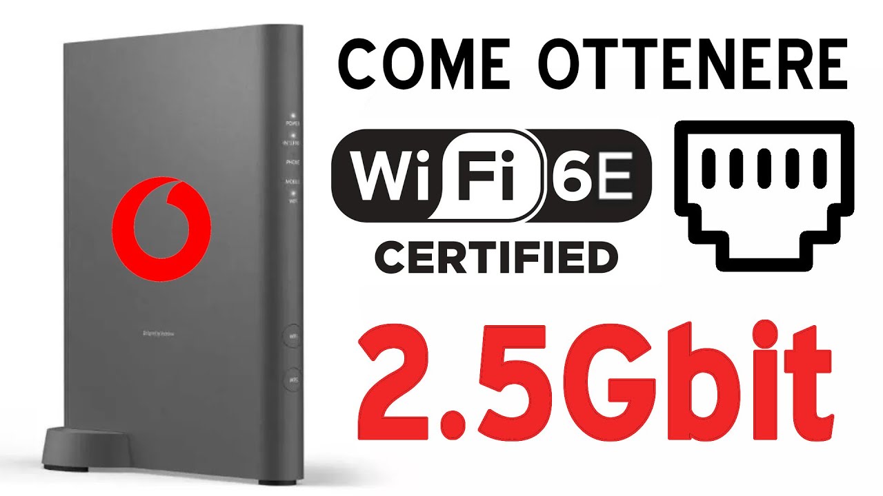 Posso sfruttare i 2.5Gbit con la VODAFONE WIFI 6 STATION?