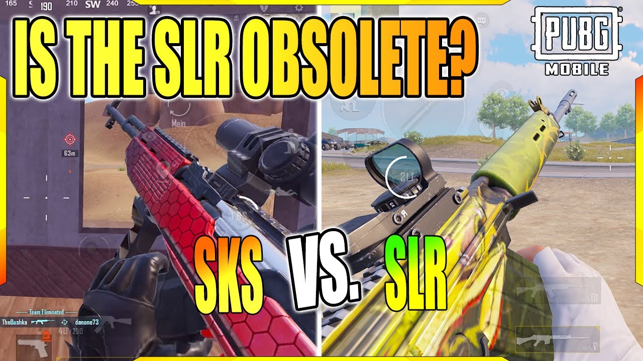IS THE SLR OBSOLETE? PUBG MOBILE