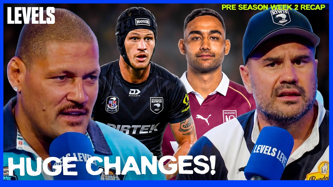 REACTING TO ORIGIN ELIGIBILITY CHANGES ‼️ &  Zac Lomax Text Messages, NRL Trials Week 2 Recap
