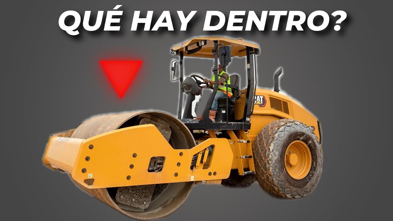 ¿Cómo Funciona un RODILLO COMPACTADOR?