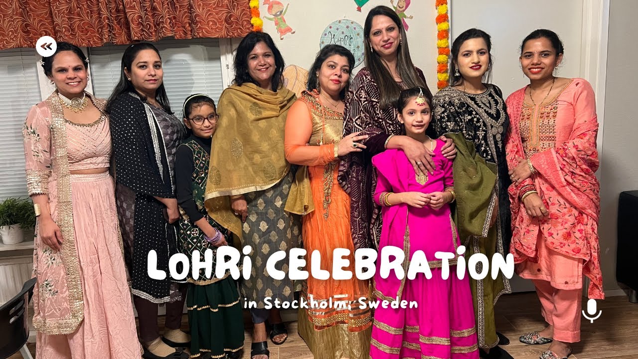 Lohri Celebration in Stockholm