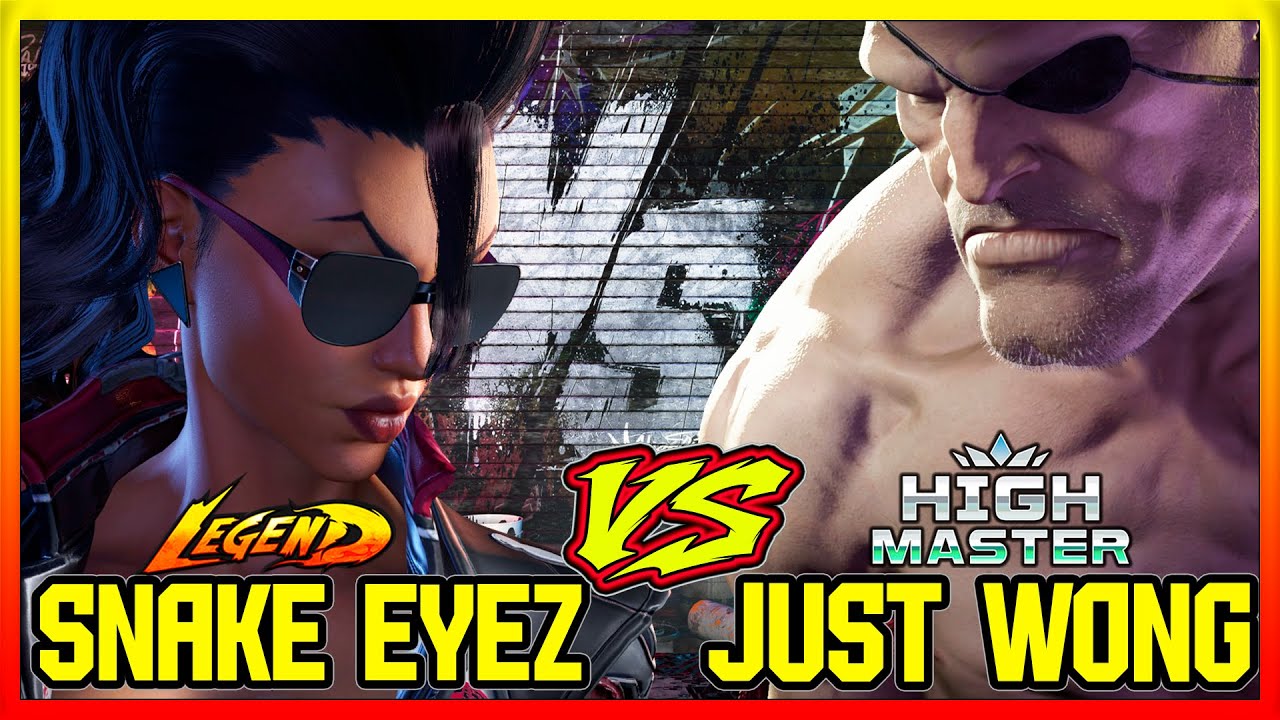 SF6 Snake Eyez (C.Viper) VS Just Wong (Sagat) 💥 Messatsu 💥