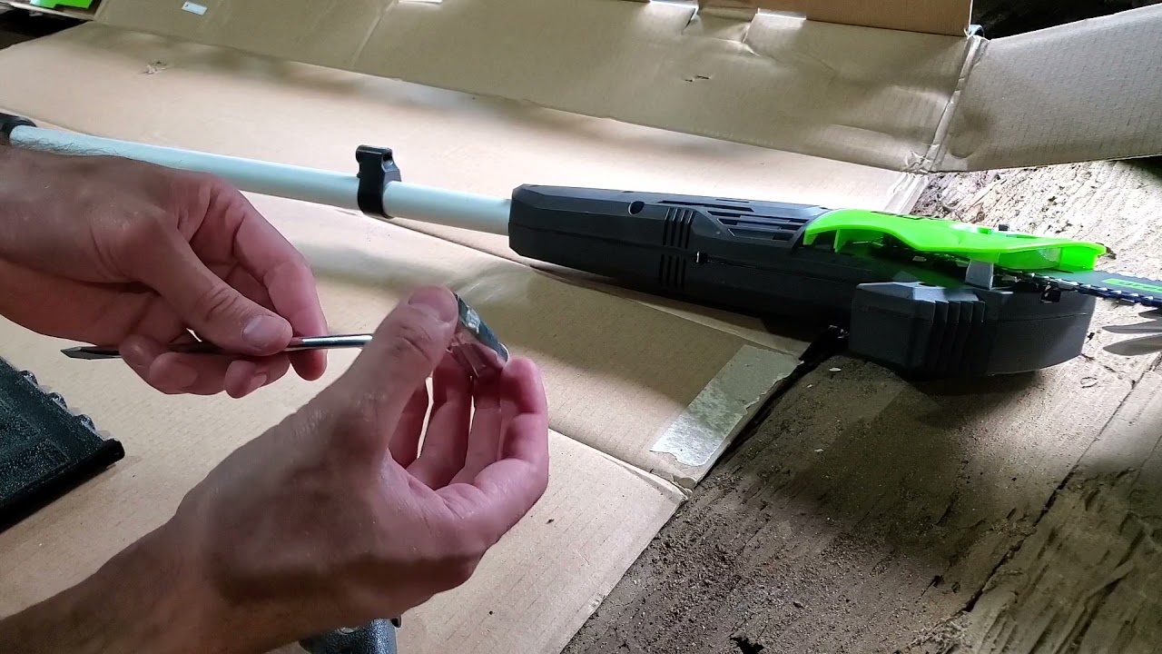 Unboxing Greenworks Pro 60V 10