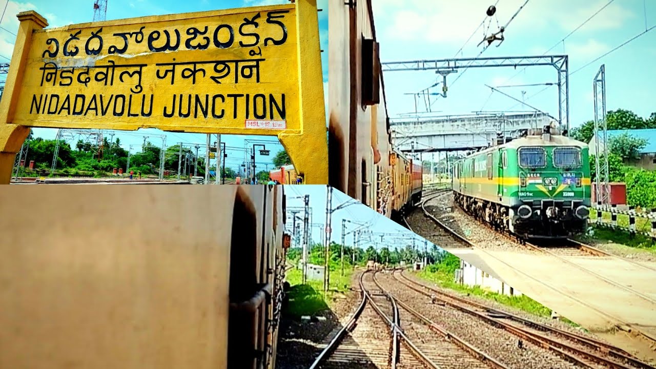 Nidadavolu Junction Arrival And Departure Puri - Tirupati Express. ||Itz Vlogger Pintu||