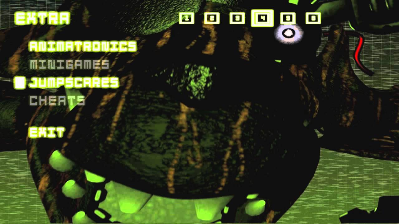 ALL FNAF 3 JUMPSCARES-PHANTOM CHICA, PHANTOM FREDDY, PHANTOM BB, PHANTOM FOXY, SPRINGTRAP