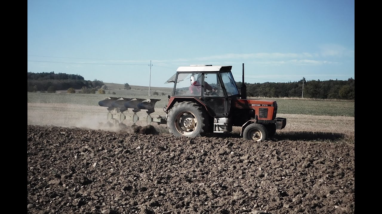 orba - Zetor 7711 + čtverák - Original sound/originální zvuk