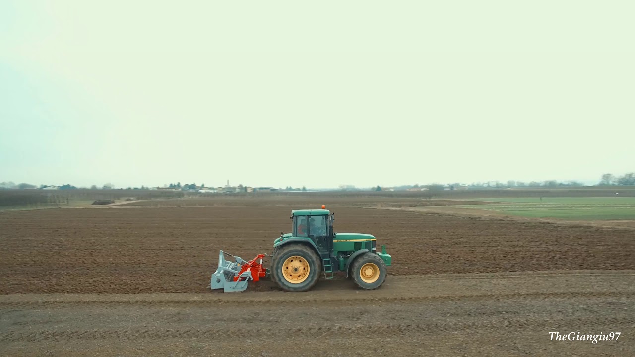 JOHN DEERE 7810 + RIPUNTATORE ROSSETTO