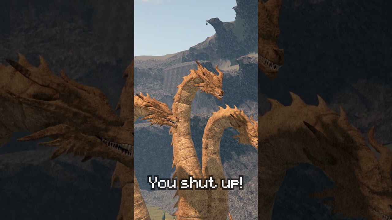 Ghidorah has no arms.... (Kaiju Universe)
