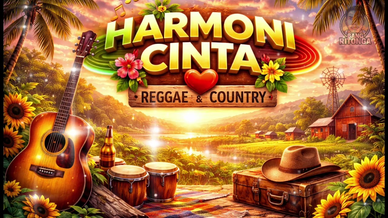 HARMONI CINTA || REGGAE + COUNTRY || MUSIK REGGAE TERBARU 💥🎺