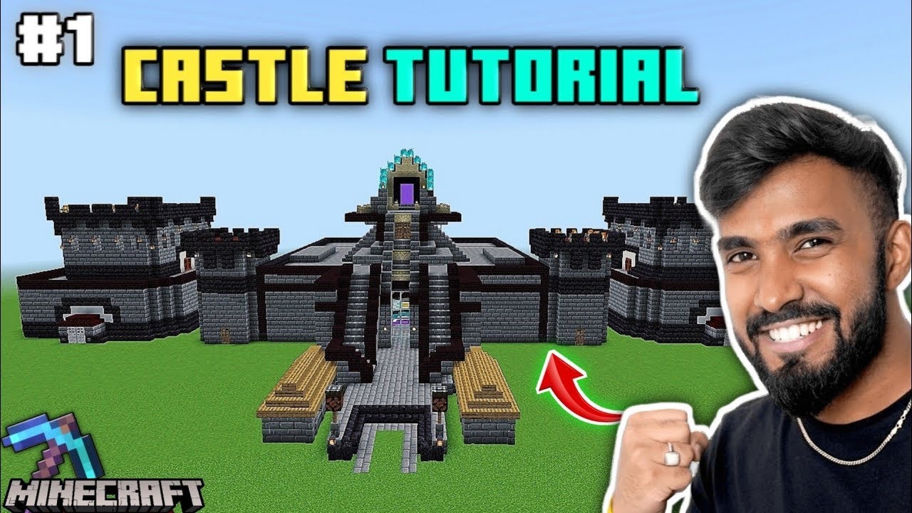 I made a castle in Minecraft 🔥🔥😎