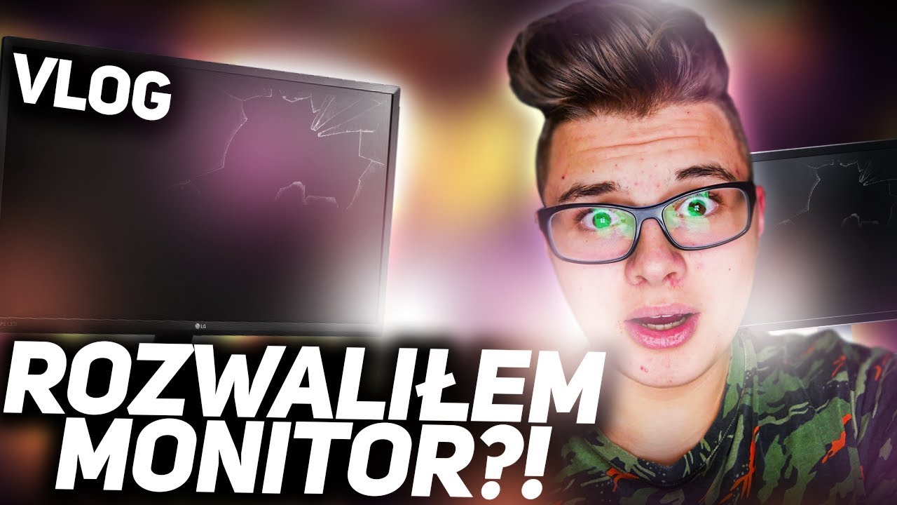 ROZWALIŁEM MONITOR? MONTUJEMY LEDY! - Vlog!