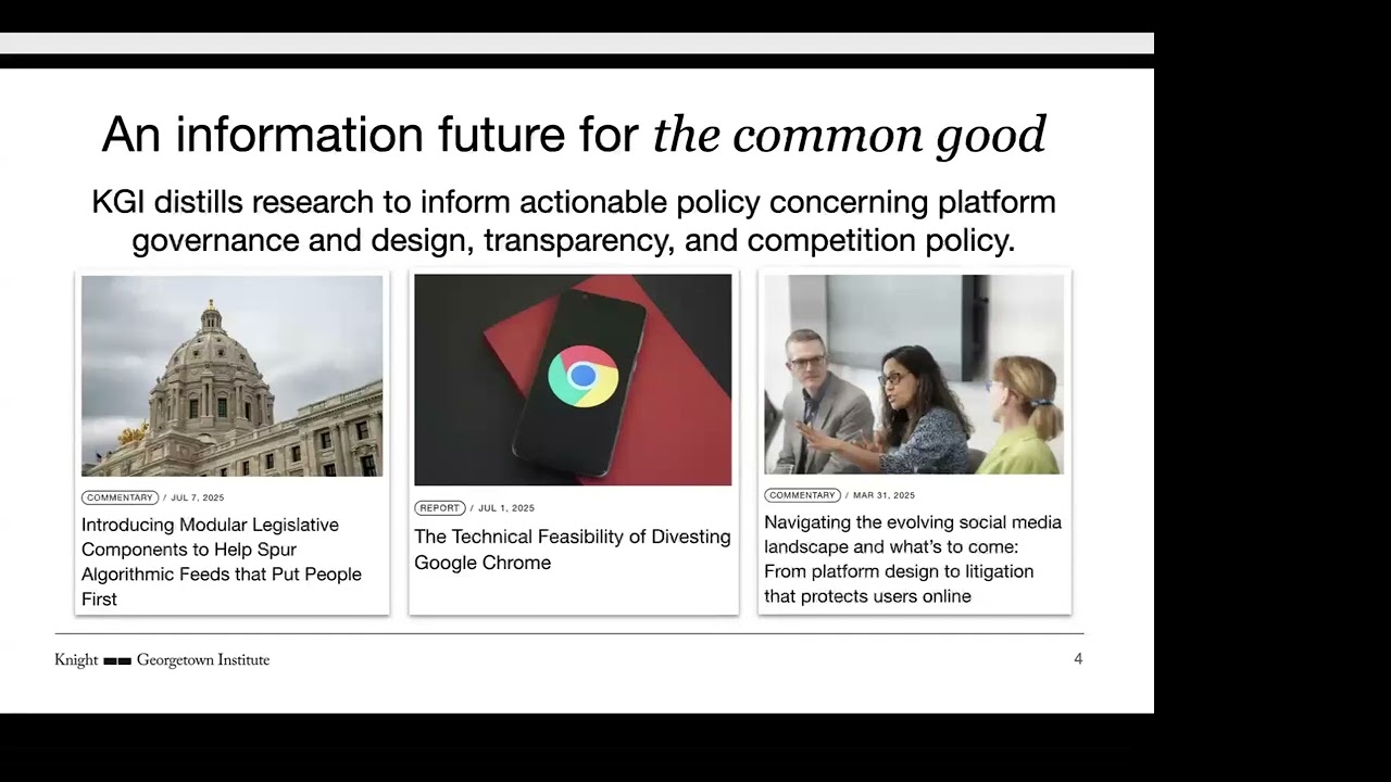 Alissa Cooper - Better Feeds: Algorithms That Put People First