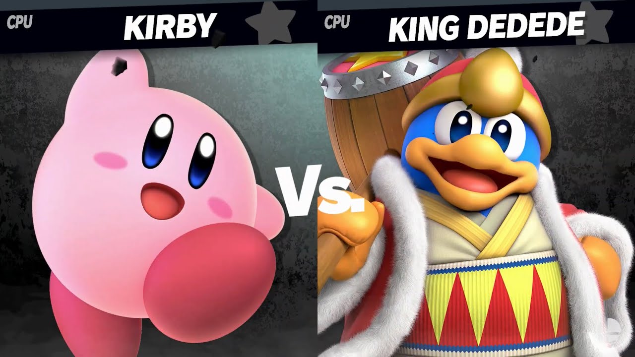 Super Smash Bros. Ultimate - Kirby vs King Dedede