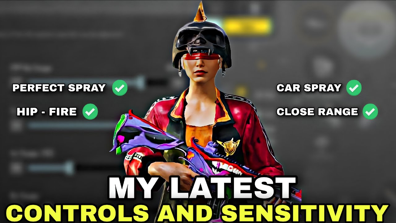 Best Sensitivity & Controls settings In 4.1 UPDATE | Sensitivity & Controls | BGMI