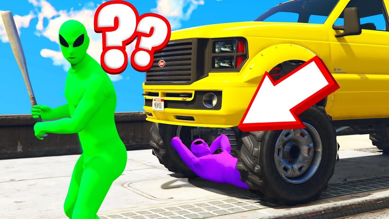 GTA 5 HIDE & SEEK GREEN vs. PURPLE! (Impossible)
