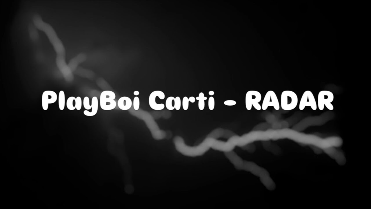 PlayBoi Carti - Radar (Slowed + Reverb)