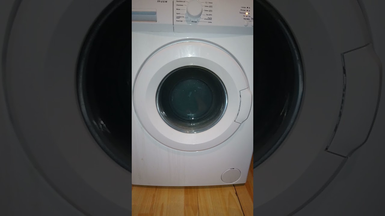 fase essorage lave linge proline et rinçage lave linge hotpoint ariston