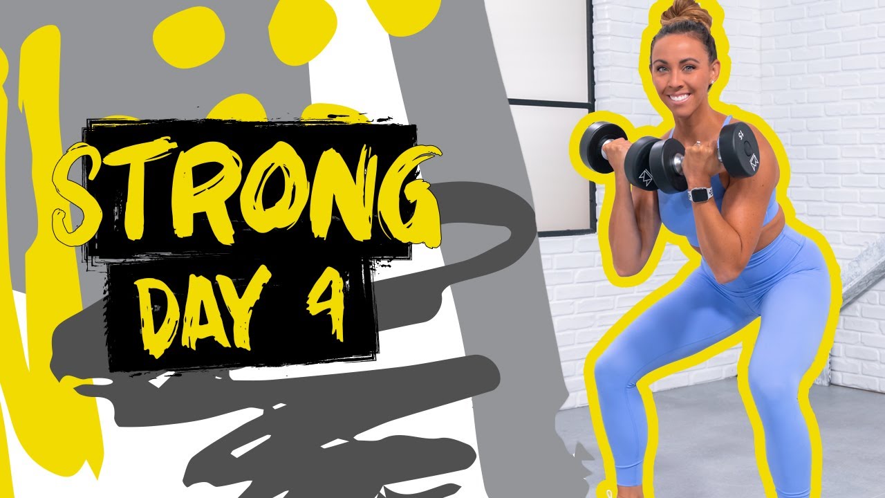 45 Minute Strong Leg Builder Workout | STRONG - Day 4