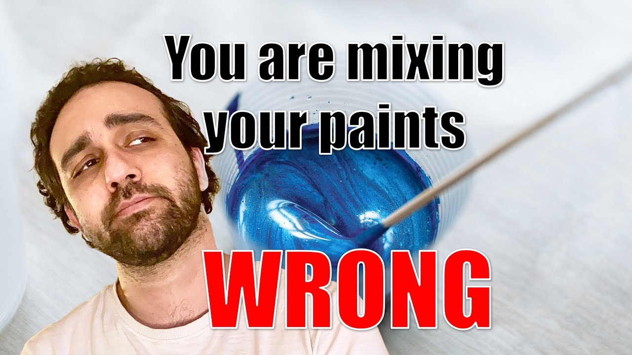 How to Mix Paint for Acrylic Pouring PART 2