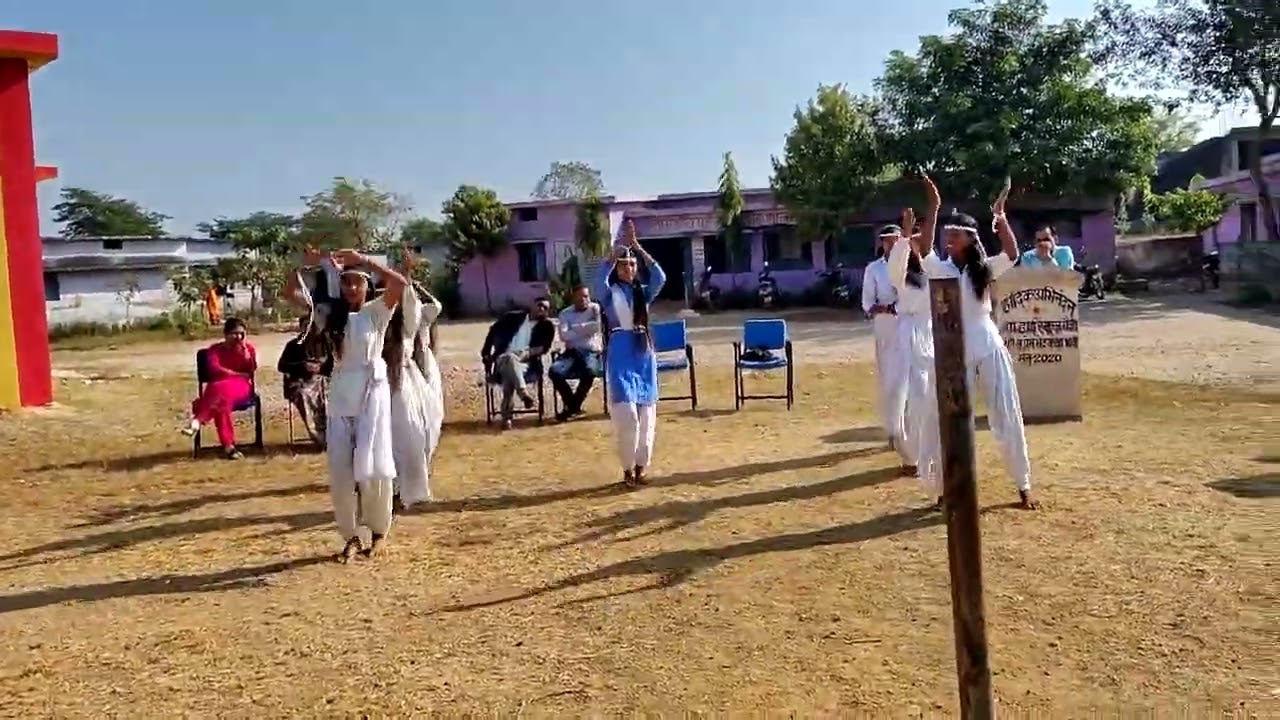 Panthi dance by high school girls
