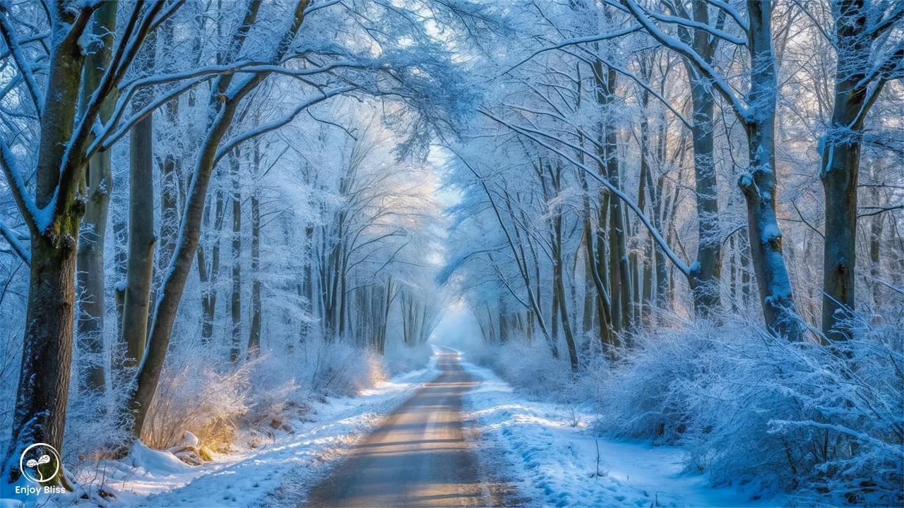 Beautiful Winter Music 2026 ❄️ Calming sounds for deep sleep and inner peace