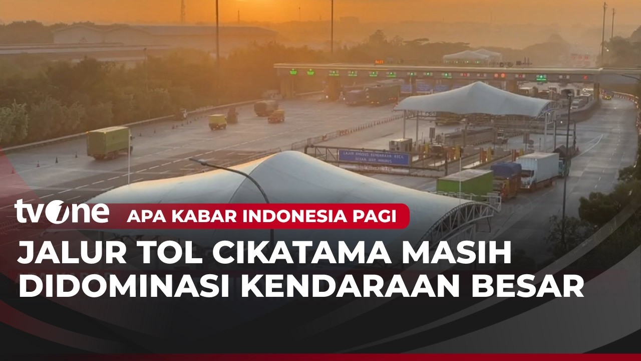 Arus Mudik Di Jalan Tol Cikampek Belum Terjadi Signifikan | AKIP