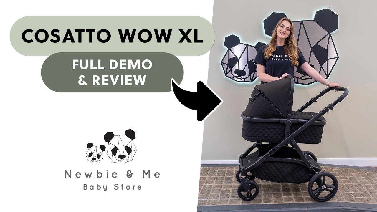 Cosatto Wow XL 😍 Perfect as a Single, Double or Twin Travel System | Full Review & Demonstration! ✨