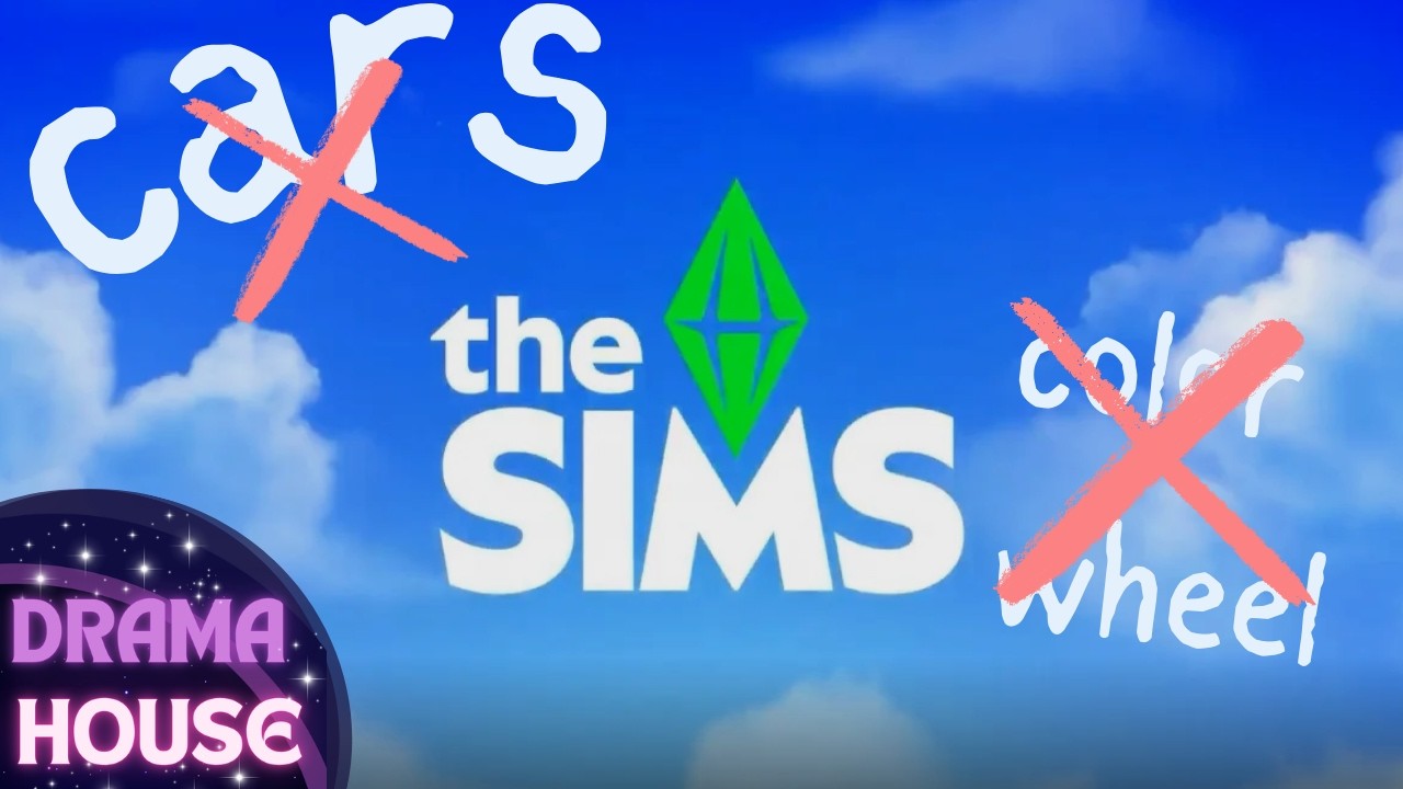 Ой! В будущем франшизы The Sims не будет ни машин, ни цветных колёс.