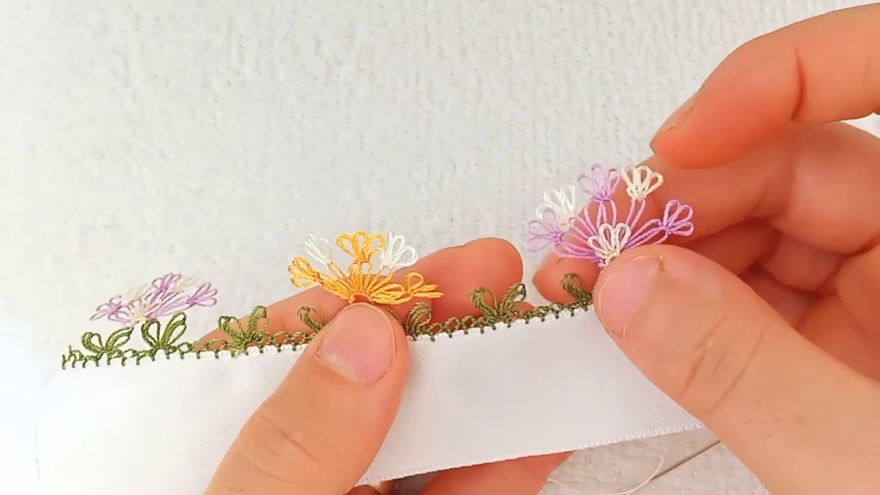 Yapımı Çok Kolay ve Gosterişli Çok Güzel İğne Oyası Modeli