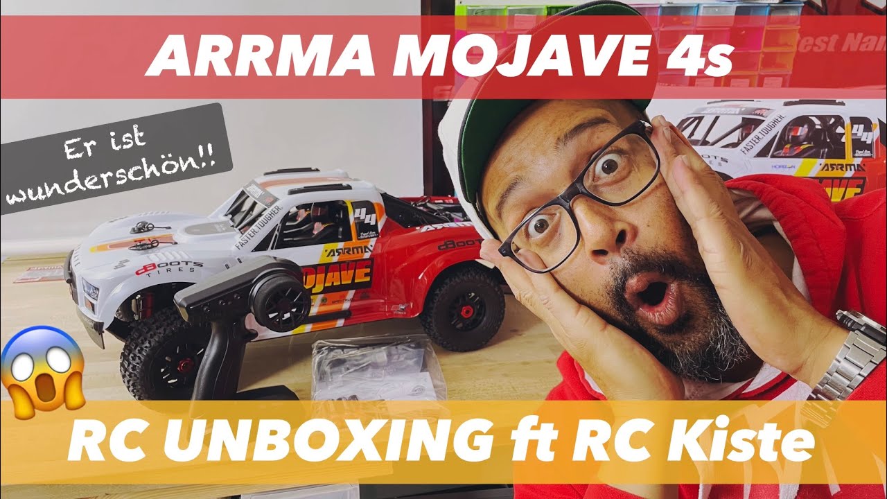 ARRMA MOJAVE 4s - RC UNBOXING bei der RC-Kiste ft. Boris // 5000 ABONNENTEN SPECIAL