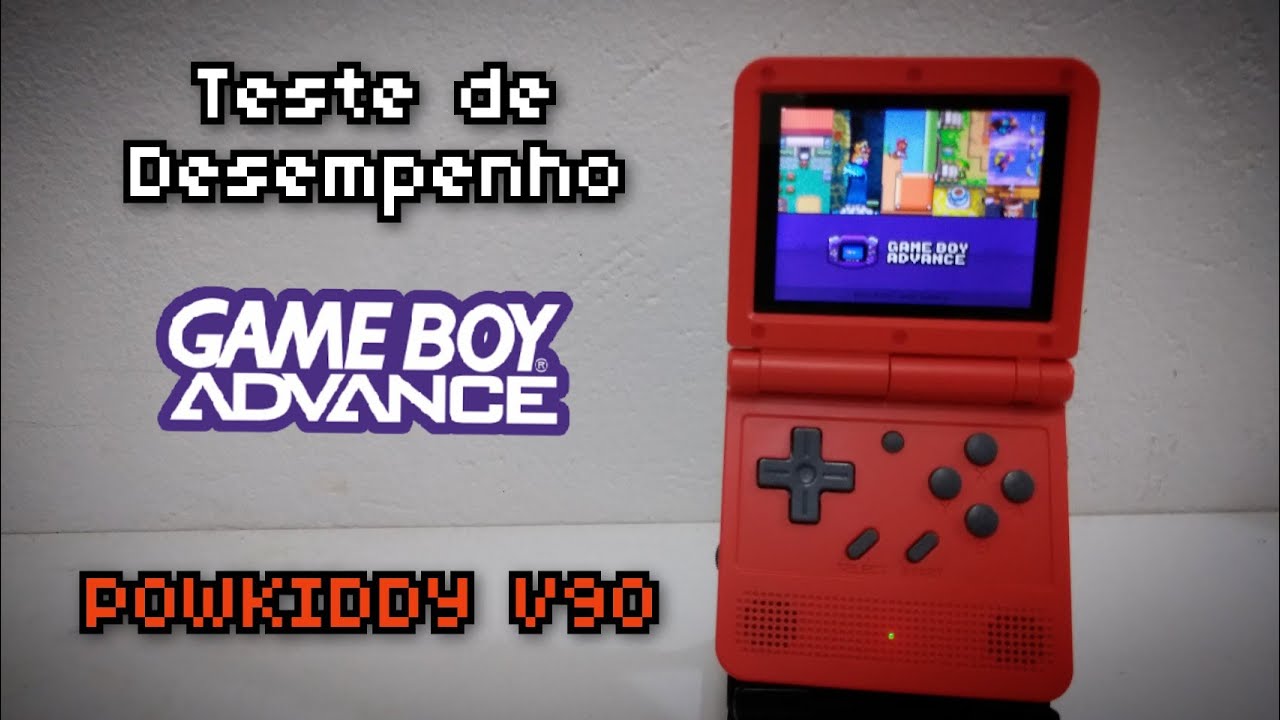 Teste de Desempenho - GAME BOY ADVANCE - POWKIDDY V90