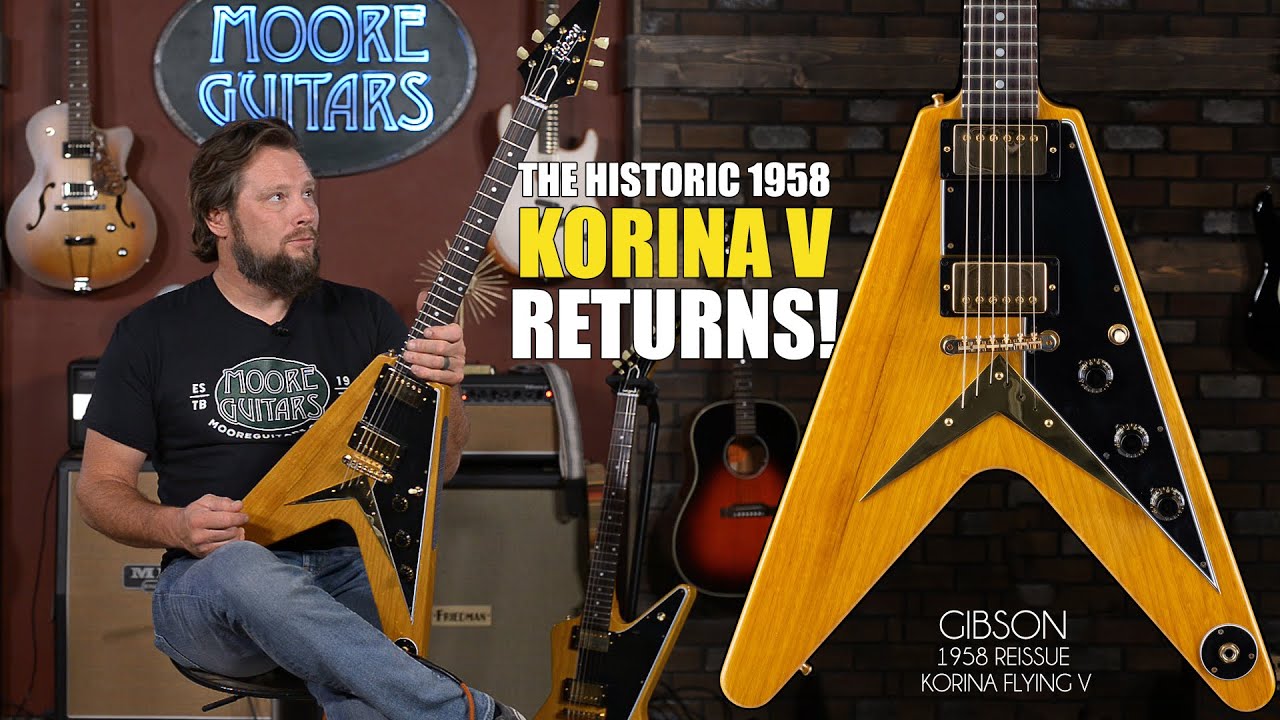 Gibson Custom Shop 1958 Reissue Korina Flying V {The real deal!}