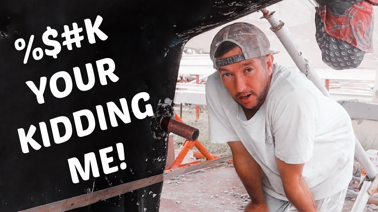 Replacing the Cutlass bearing WITHOUT SWEARING!! | Sailboat Refit 2, Ep 215