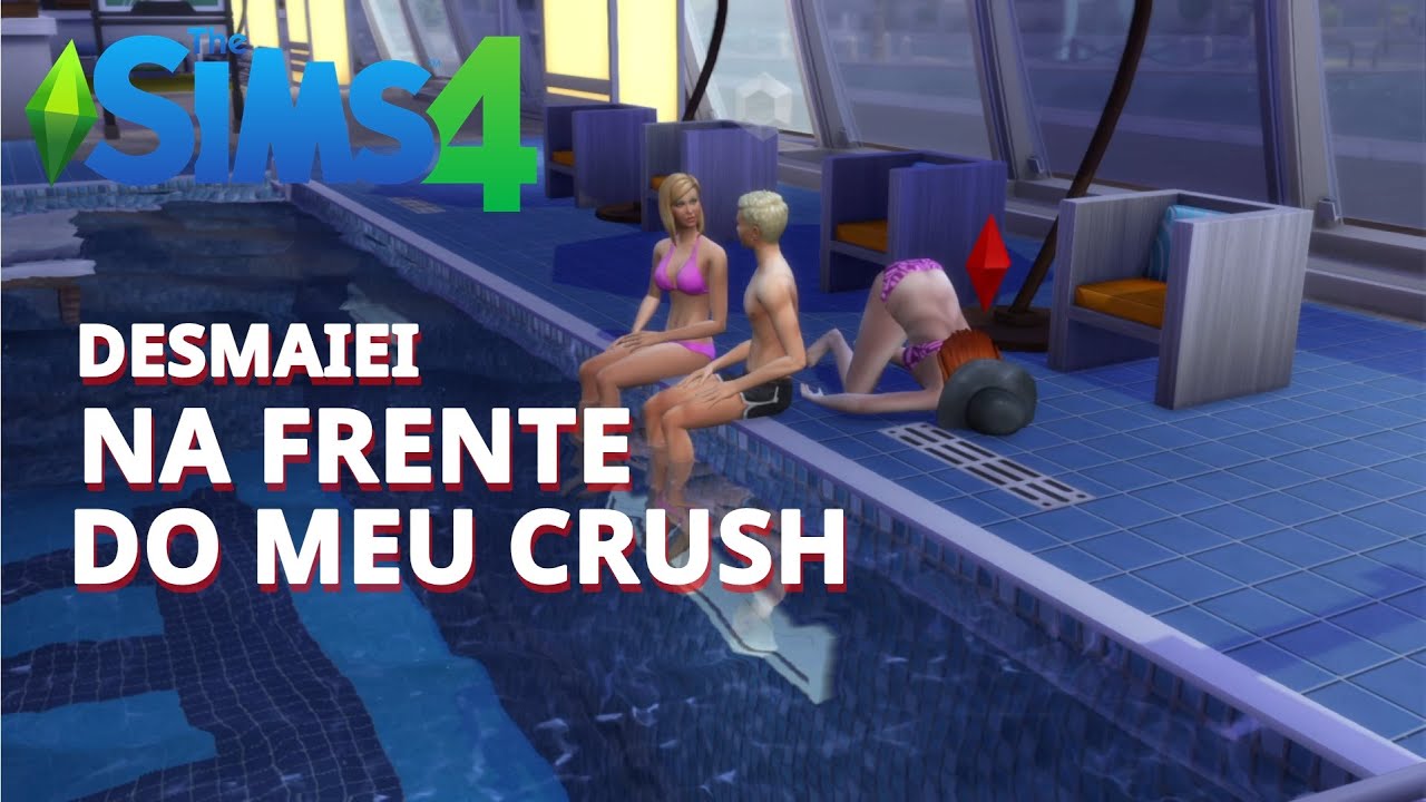 DESMAEI NA FRENTE DO MEU CRUSH NO THE SIMS 4 DO LIXO AO LUXO #EPS3