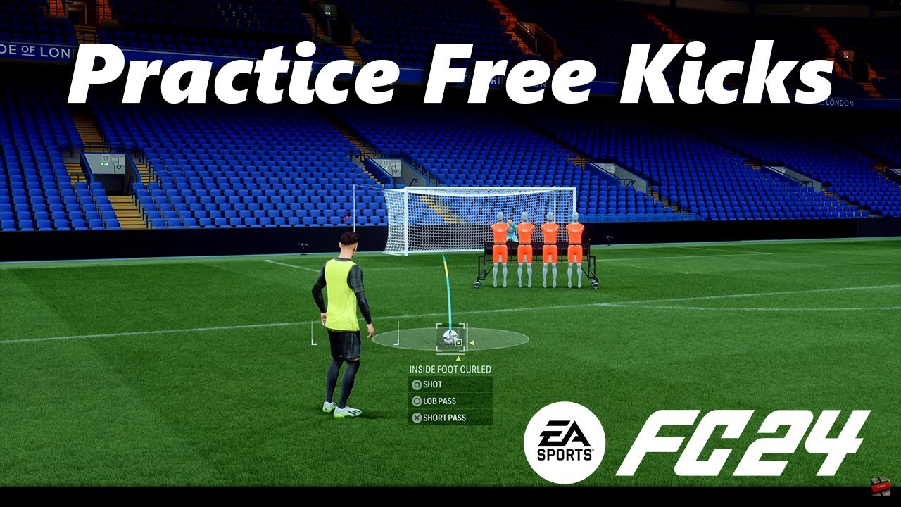 EA Sports FC 24: How To Practice Free Kicks