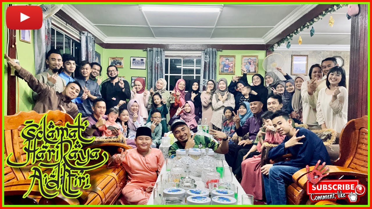 Edisi khas!!! Sambutan Hari Raya Aidilfitri 2022 bersama keluarga tersayang&hellip; #harirayaidulfitri