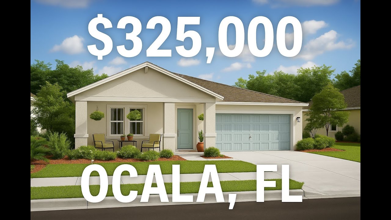 Affordable New Construction in Ocala, FL | Under $350K | No HOA + No CDD