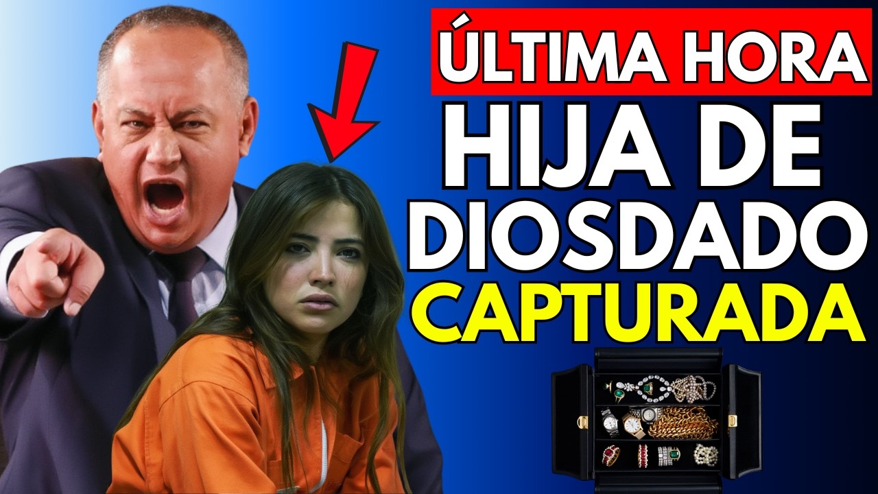 ¡ALERTA BOMBA! HIJA DIOSDADO CAPTURADA CON ORO Y JOYAS 