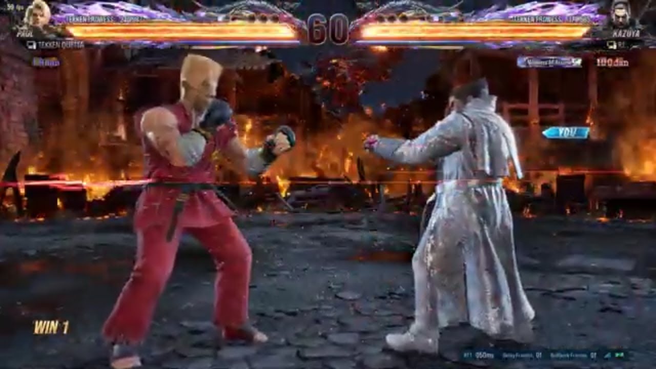 Tekken 8 | Crazy Paul Player Vs RJ Kazuya | FT-5