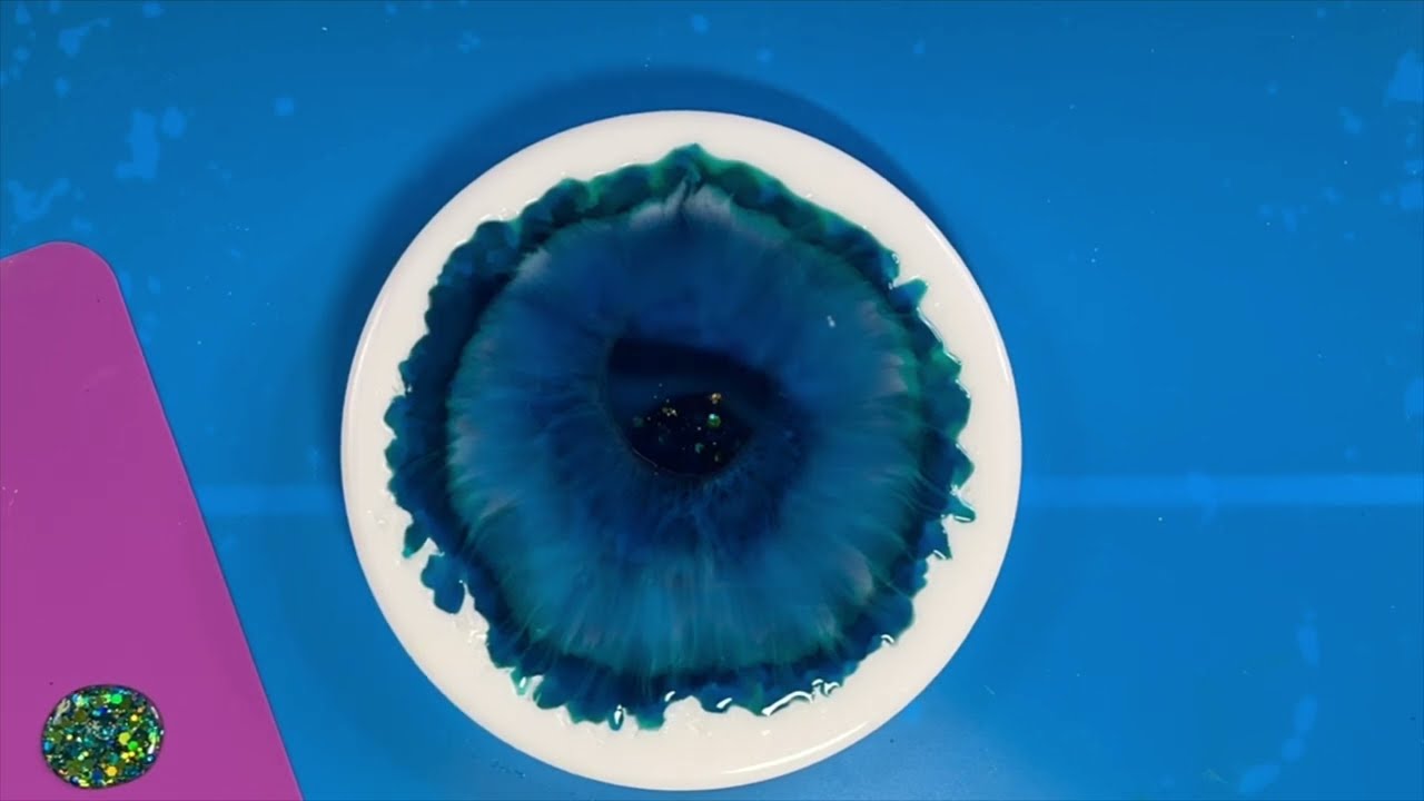 Double Trouble - Green and Turquoise Larimar! #Larimar #resinart #resin #resinartist