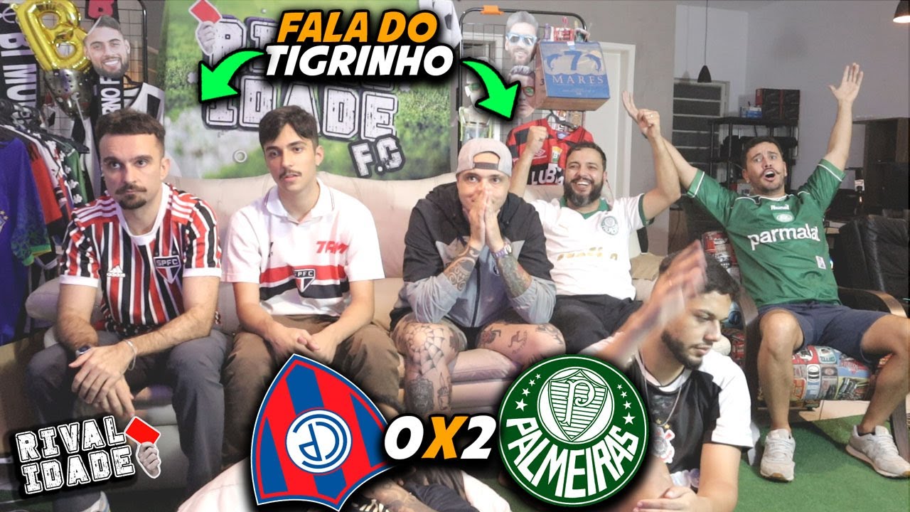 React Cerro Porteño 0x2 Palmeiras | Melhores momentos | Gols | Libertadores