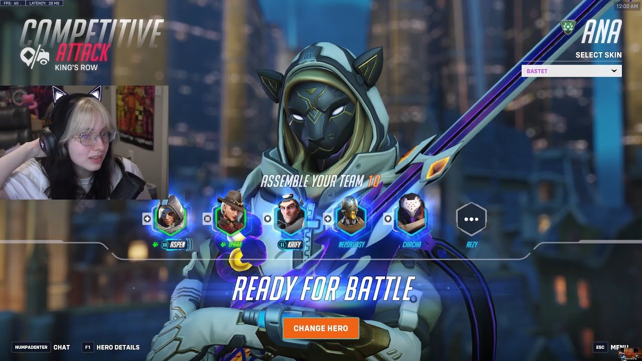26K HEALS! ANA PERKS! Aspen Ana GOD Overwatch 2 Season 15 Top 500 Gameplay