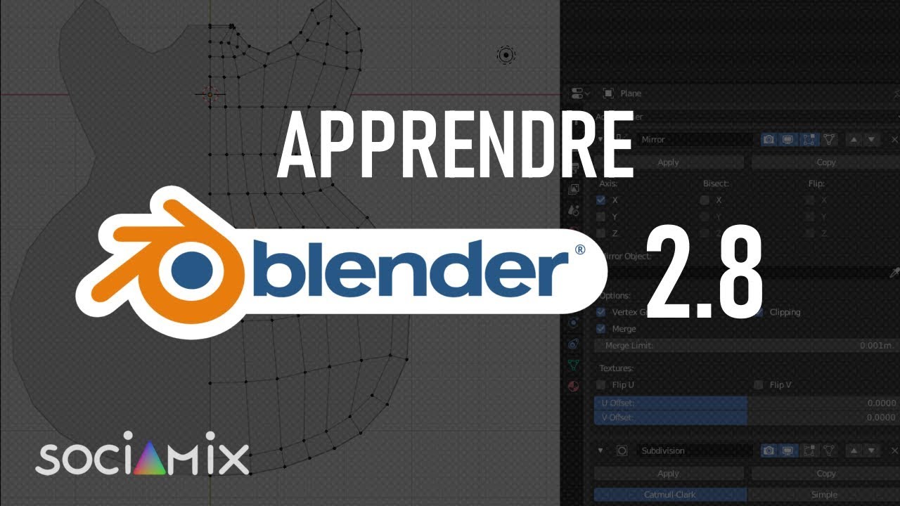 04-Apprendre Blender 2.8 - Les bases de la modélisation et les modifiers