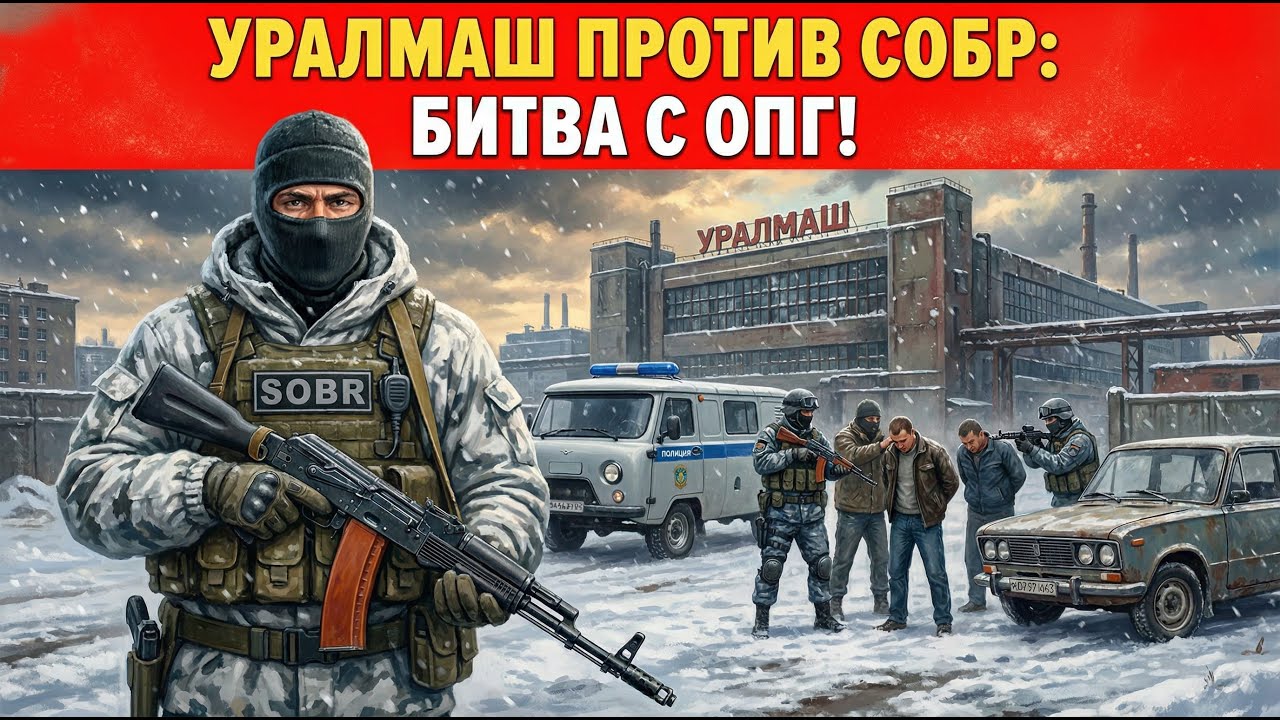 «УРАЛМАШ» ПРОТИВ СОБР: КАК СПЕЦНАЗ УНИЧТОЖАЛ САМУЮ ЖЕСТОКУЮ ОПГ 90-Х