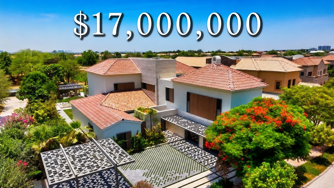Обзор ультра-роскошной виллы за 17 000 000 $ с видом на поле для гольфа &mdash; Jumeirah Golf Estates, ...