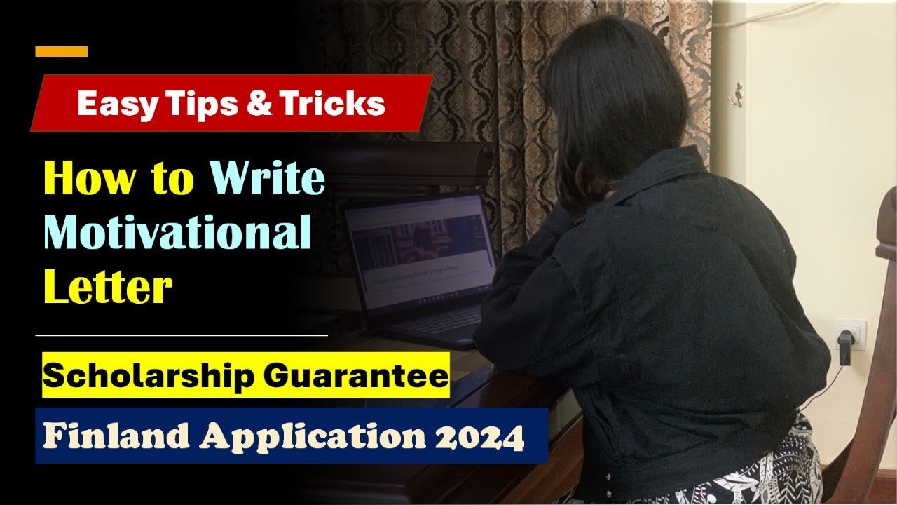How to Write Letter of Motivation | Tips & Trick | Study in Finland 2024 | Masters in Finland |