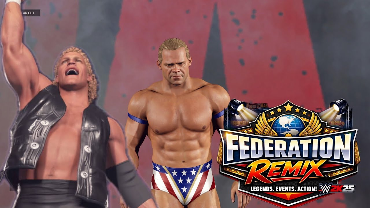 Sid Justice vs Lex Luger | Monday Night RAW Classic Match | WWE 2K25 Gameplay