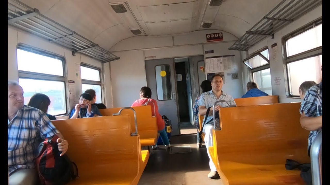 ЭТ2М-042, маршрут: Санкт-Петербург - Луга-1