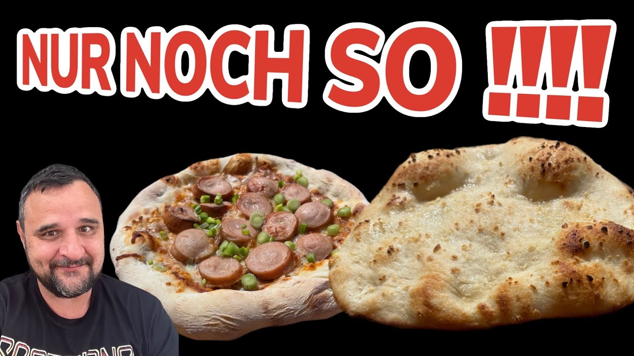 DAS T.F.A. GEHEIMNIS : Pizza Wurstel und Knoblauchbrot vom GRILL --- Klaus grillt