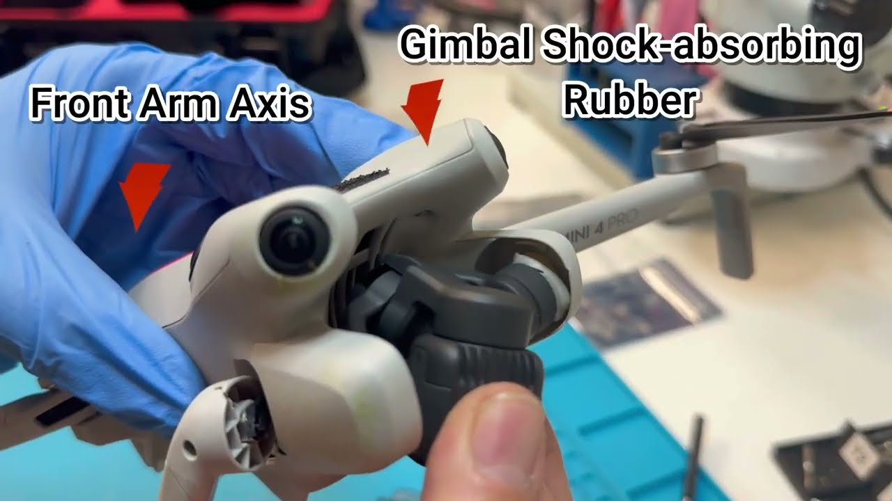 Mavic Mini 4 Pro Crash Repair | Arm Axis + Gimbal Fix by Ahatron Tech